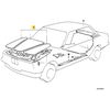 Bmw E30 3' Garsų Izoliacijos Rinkinys Originalus 51481925437