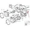 Bmw E30 3 Traggestell Links Originalus 63121385601