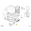 BMW E30 70mm oro įsiurbimo vamzdis originalus 13711259534