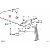 BMW E30 akseleratoriaus Bowden kabelis originalus 35411160527