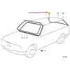 BMW E30 Dešinė Abdeckung 07 1987 02 1994 Originalus 51311967338