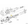 BMW E30 E12 E83 Laikiklio žiedas Originalus 26123648156
