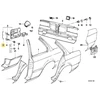 BMW E30 E46 Kuro durų spyruoklė originali 51171888374