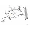 BMW E30 Gaskabelzug 1987 1994 Originalus 35411157316