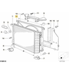 BMW E30 Kabrioletas Coupe Radiatoriaus ventiliatoriaus gaubtas 440 mm originalus 17111712845