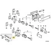 BMW E30 Remonto komplektas durų užrakto cilindras dešinysis originalus 51219061344