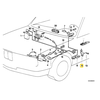 Bmw E30 sankabos jungiklio laikiklis originalus 65711385084