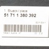 Bmw E30 Variklio Vynio Kabeliu Rinkinys Originalus 51711380392