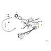 BMW E32 uždegimo užrakto jungiklis Originalus 61321384835