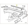 BMW E34 bamperio apsauga Originali 51128148819