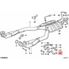 BMW E34 dešinioji išmetimo sistemos atrama Originali 18301741688