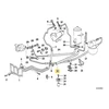 BMW E34 E32 Hidraulinio Vairo Atpakalų Vamzdis Originalus 32411141457