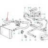 BMW E34 variklio aušinimo sistemos vandens žarna Originali 11531741406