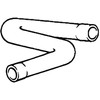 BMW E34 variklio aušinimo sistemos vandens žarna Originali 11531741406