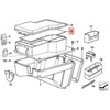 Bmw E36 3 Aufkleber Sicherungskasten Originalus 61138373447