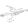 BMW E36 3 Schelle Unten Originalus 18311404479