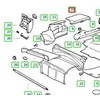 BMW E36 akumuliatoriaus skyriaus dangtelis Originalus 51478119105