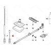 BMW E36 antena 80MM originali 84508369459