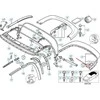 BMW E36 dangtelis Originalus 51718401844