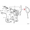BMW E36 E38 E39 Z3 Apatinio grandinės dėžės metalinis tarpiklis originalus 11141740846