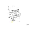 BMW E36 E46 E34 E39 tarpinė be asbesto, originali 11622244515