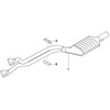 BMW E36 E46 E39 E38 Schelle Oben Originalus 18101433249