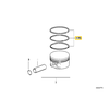 BMW E36 E46 Pistonu Žiedai Remonto Rinkinys Originalus 11251437064