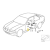 BMW E36 Halter Links 1990 1999 Originalus 51328151357