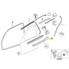 BMW E36 Kairės pusės išorinė oro juostelė originali 51218198053