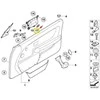 Bmw E36 Kairiojo Oro Pagalvės Dangtelis Originalus 51418225499