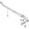 Bmw E36 Kairysis Valytuvo Svirtis Originalus 61618360413