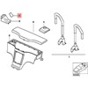 BMW E36 ketvirčio skydelio apdailos dangtelis kairėje pusėje originalus 51438407173