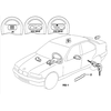 BMW E36 Komplektas Blokavimo sistema Originalus 51219068951
