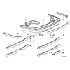 Bmw E36 Priekinis Dekoratyvinis Panelis Originalus 51122233799