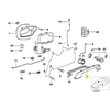BMW E36 Priekinis Kairys Blende 51218205301