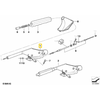 BMW E36 Z3 Rankinis Stabdžių Svoris Originalus 34411158620