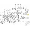 BMW E38 dangčio skydelis išorinis kairysis originalus 51718242719