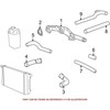 BMW E38 variklio aušinimo skysčio vamzdelis Originalus 11531704194