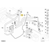 BMW E39 5 Vandenilio Vamzdžio Ir Kairiojo Radiatoriaus Šlaunis Originalus 64218367929