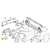 BMW E39 įpylimo vamzdelio tarpiklis originalus 51718174883