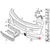 Bmw E46 3 Kairės Aerodinaminis Dangtelis Originalus 51117841797