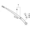 BMW E46 3 Wischarm Fahrerseite Originalus 61617003932