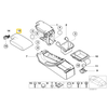 BMW E46 Armlehne Oberteil Kunstleder 1997 2006 Originalus 51168229239