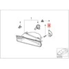 BMW E46 Dešinės Pelenų Žibintų Skundai 63176911836