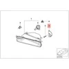 BMW E46 Dešinės Pelenų Žibintų Skundai 63176911836
