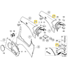 BMW E46 E34 E32 E38 R52 Galvos Rąstas Plastikas Originalus 61671378633