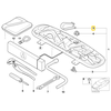 BMW E46 E60 E65 Haltestand Papildomas Rinkinys Originalus 71111180244