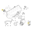 BMW Duslintuvo Spaustukas E46 Z3 Z4 Originalus 11617831745