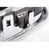 BMW E46 priekinės kairės pusės inksto grotelės chromuotos originalios 51138208489