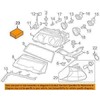 BMW E46 priekinių žibintų remonto rinkinys originalus 63126904664